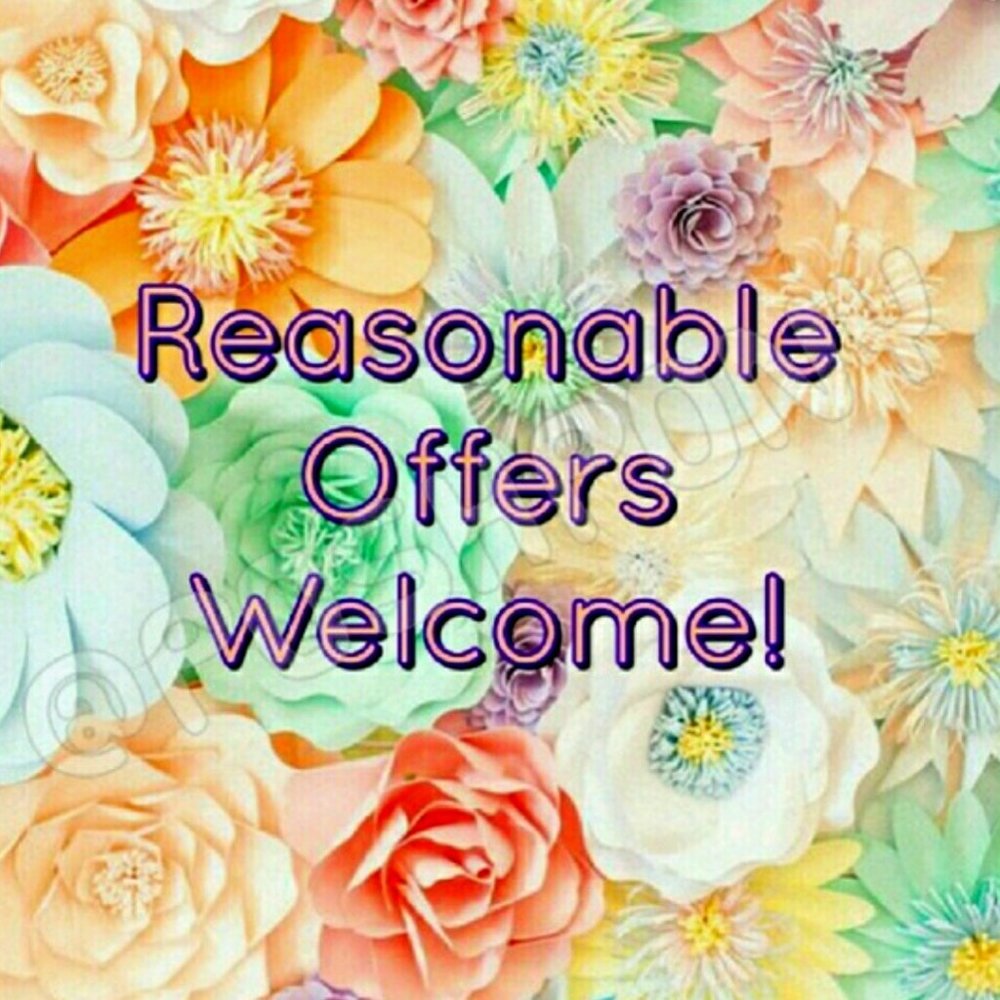 All Reasonable Offers Welcome! Push the Offer Button